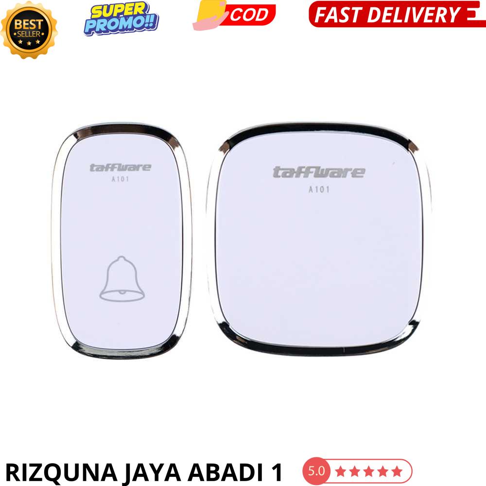 Taffware Bel Pintu Wireless Doorbells Waterproof 36 Nada - A101
