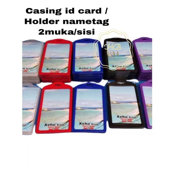 

5pcs casing id card holder / casing id card 2muka / 2kartu