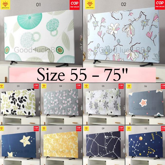 

Sarung Penutup Tv Elastis Spandex Dekorasi Cover tv LED Monitor TB