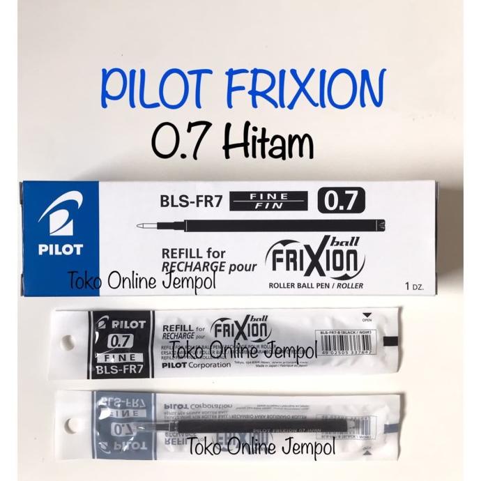 

ATK0748PL refill 0.7 HITAM Frixion BLS-FR7 Pilot Pulpen isi ulang 0,7