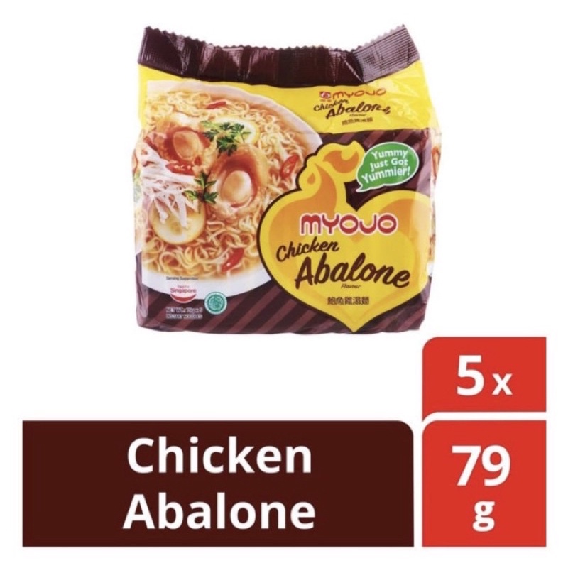 

Myojo Instant Noodles Chien Abalone