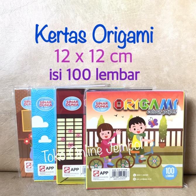 

ATK0720SD 12x12 Kertas Origami SIDU Sinar Dunia 223208 SD TK Craft Art