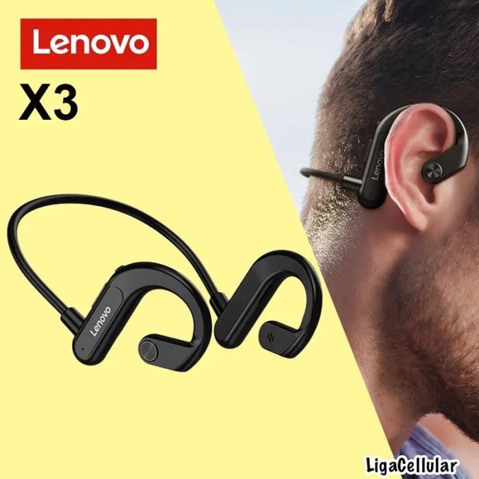 Ready Earphone Sport Lenovo X3 Bluetooth Wireless Running Headset