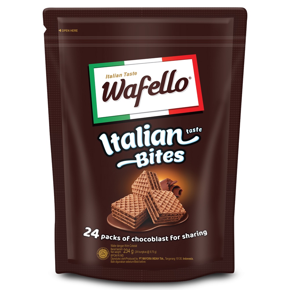 

Wafello Italian Bites Chocolate 234 g