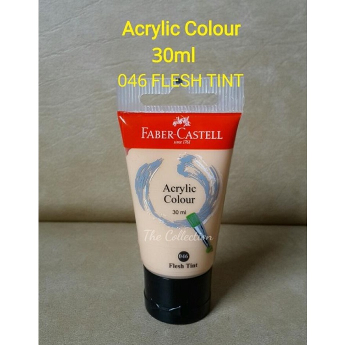 

ATK0386FC 30ml 046 Flesh Tint 183006 Cat Acrylic Faber Castell Akrilik