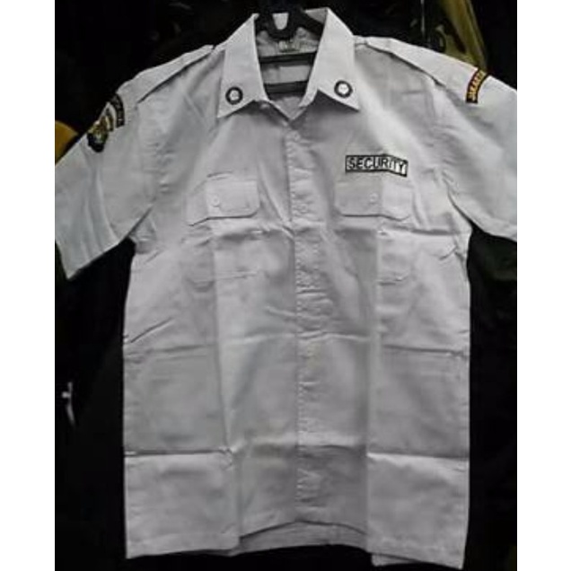 Seragam Setelan Pdh Security + Emblem
