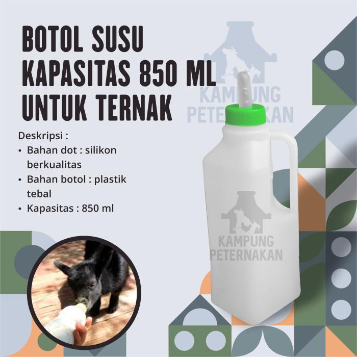 Botol Susu Hewan Ternak Kambing Cempe Anjing Babi 850 ML