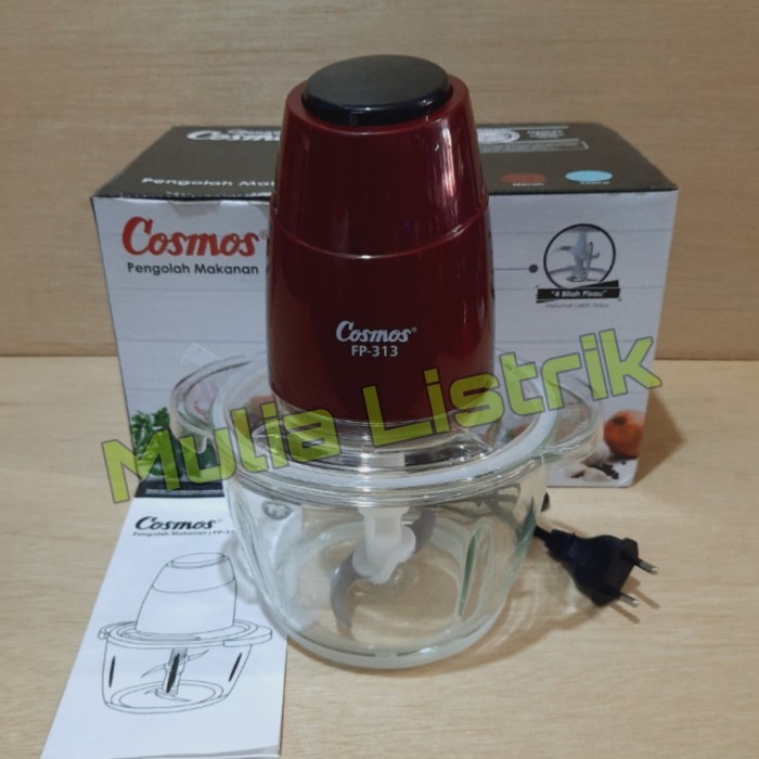 Choper daging blender daging Cosmos FP313 1.2L