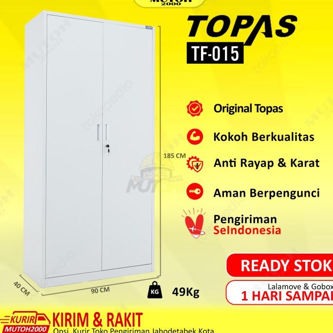 

Topas Tf-015 Lemari Arsip Besi Pintu Swing Plat Pengiriman Cepat