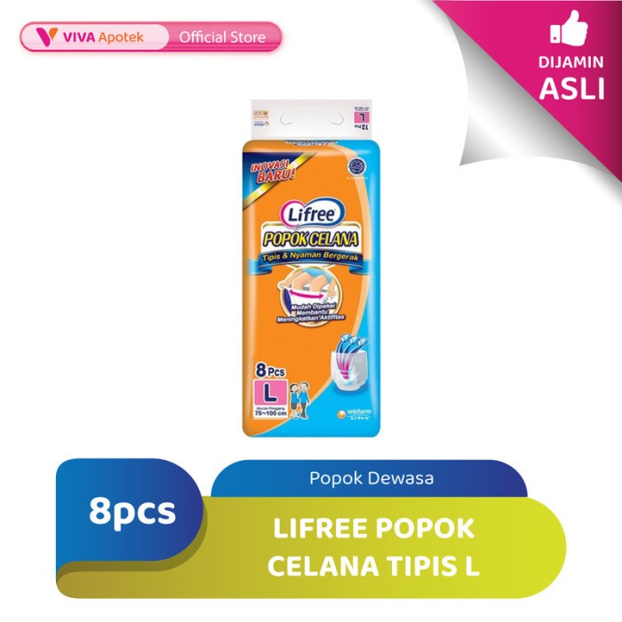 Lifree Popok Celana Tipis & Nyaman Bergerak