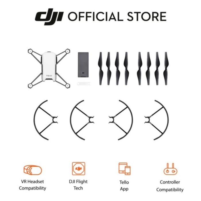 Dji Tello Boost Combo / Drone Murah / Drone Dji Tello Combo