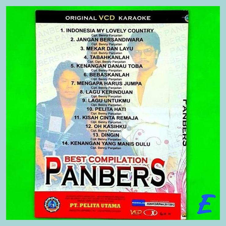 | HNP | KASET MUSIK VIDEO VCD ORIGINAL LAGU PAMBERS KARAOKE LAGU POP INDONESIA PANBERS