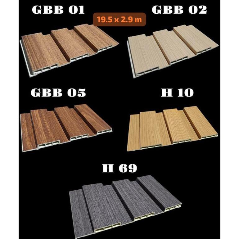 [ASM] WPC PANEL (PREMIUM) 1METER/KISI-KISI/WALLPANEL/WPC MURAH/WPC PANEL TERLENGKAP COD