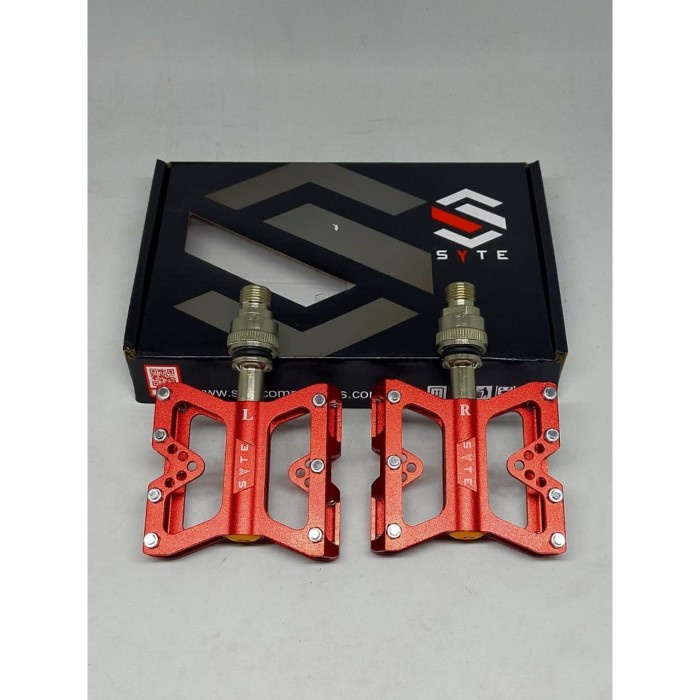 Syte Pedal Qr 3 Bearing M415 Quick Release Cnc Sepeda Mtb Lipat Fixie Best