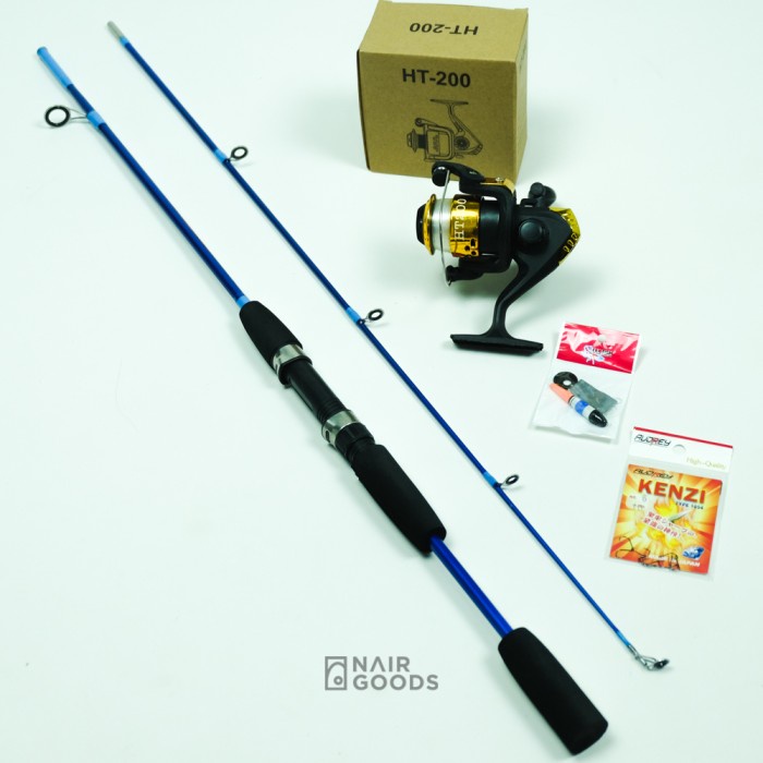 PANCING SET JORAN CASTING JAPAN STYLE FIBER SOLID 12 LBS REEL 5BB