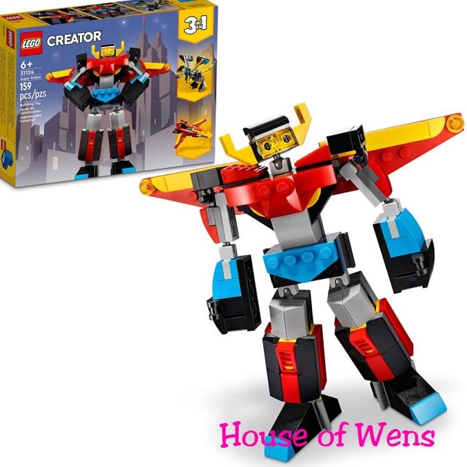 Lego 31124 Creator Super Robot 6+ 159 Pcs Berkualitas