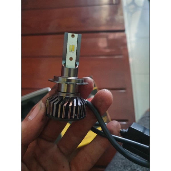 Lampu led 3 warna soket H7 ninja 250