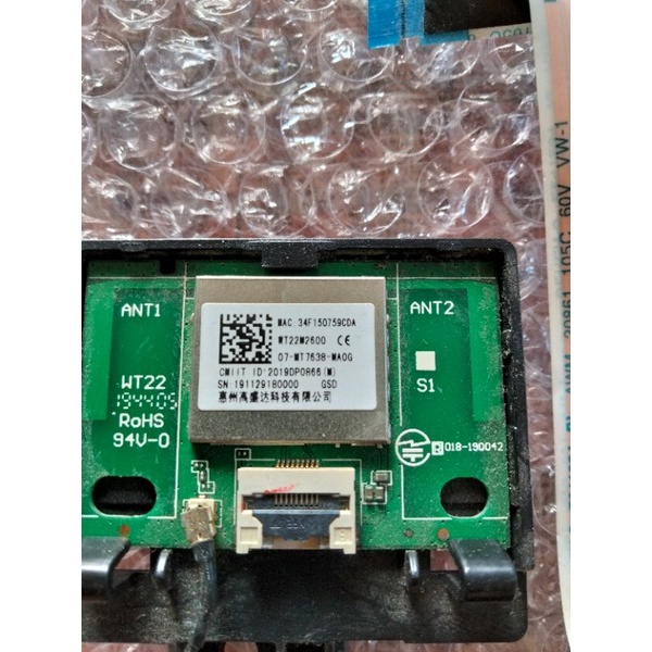 MODULE MODUL TRANSCEIVER BT WIFI TV LED SMART TCL 50P8M 50P8 50P 55A8