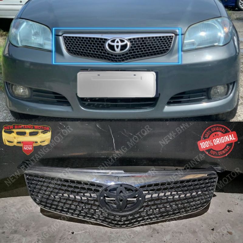 Grill toyota vios 2005 2007 original