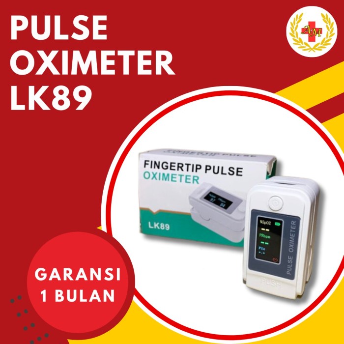 Pulse Oximeter Lk89 Oxymeter Oksimetri Saturasi Oksigen