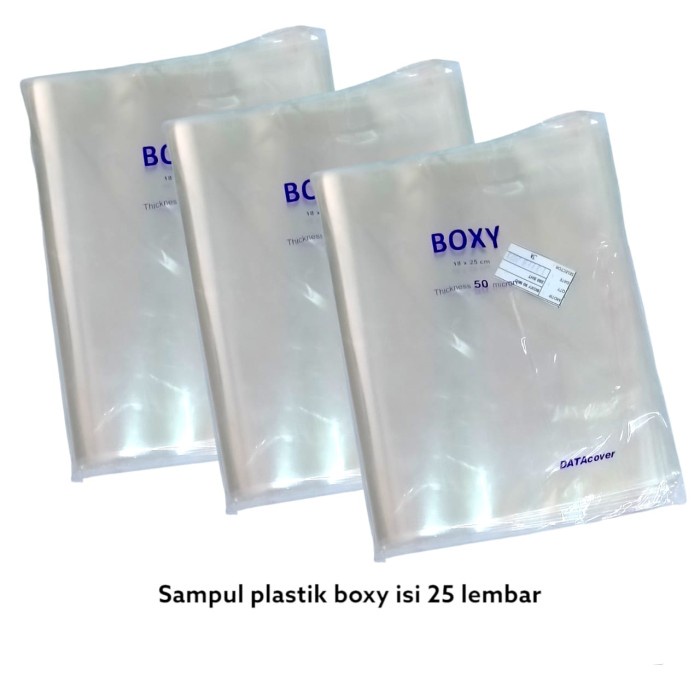 

Gratis Ongkir Sampul Buku Plastik Opp Boxy Tebal Isi 25 Lembar