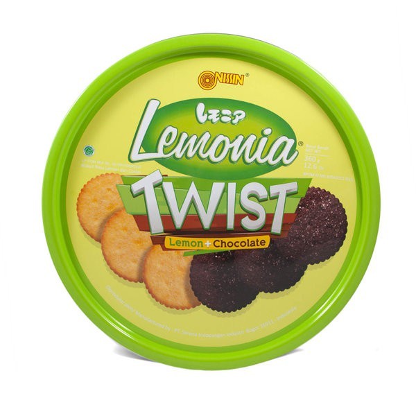 

Gratis Ongkir Biskuit Kue Kaleng Nissin Lemonia Twist 360 Gr