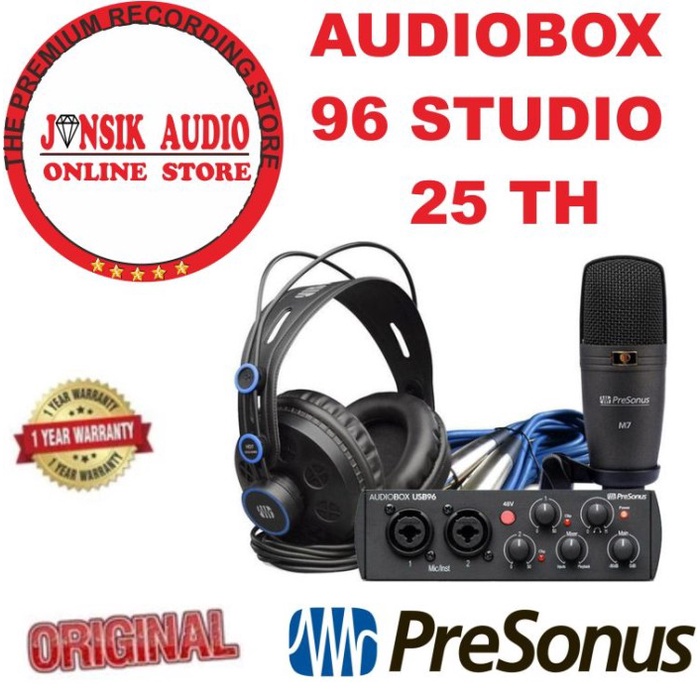 presonus audiobox usb 96 studio