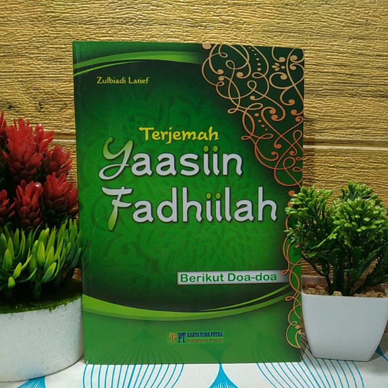Terjemah Yaasin yasin Fadilah Fadhilah latin berikut doa-doa besar A5 14x20cm tulisan tebal toha put