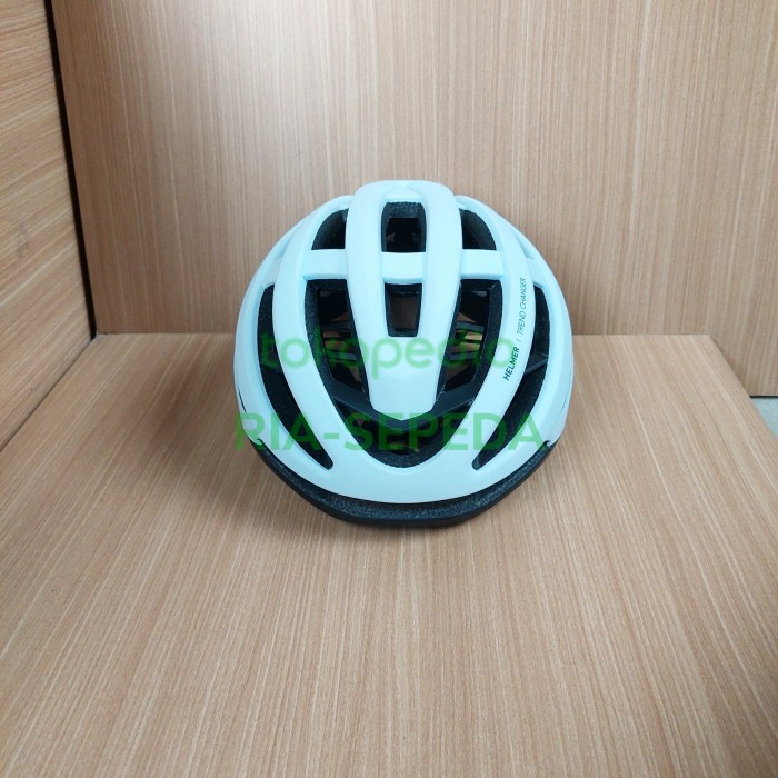 terbaru new helm sepeda crnk helmer helmet - white