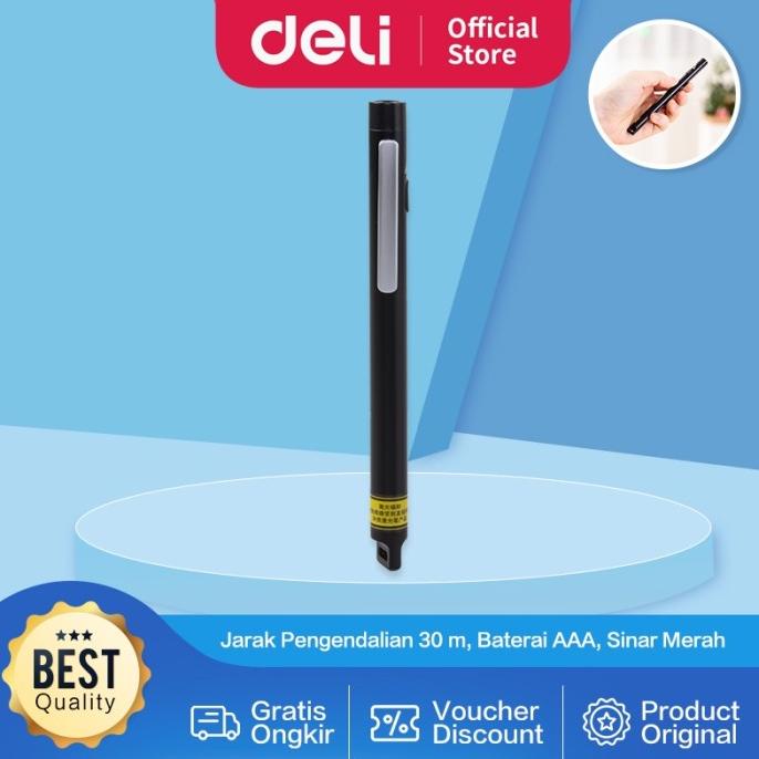 

TERLARIS DELI PEN LASER POINTER 3933 PEN LASER UNTUK PRESENTASI UK 650 NM