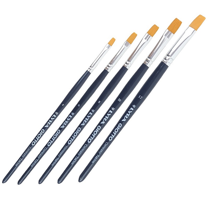 

Lyra Brush Set - Flat - 04, 06, 08, 10, 12 - Red Label - 569900