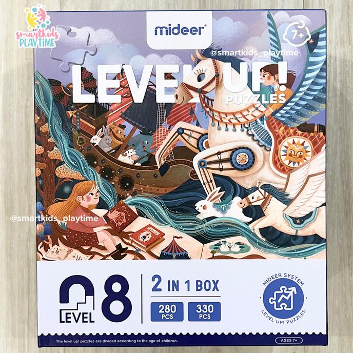 Mideer Puzzle Level 8 - Magic Book And Fairy Tale Mainan Edukasi Anak