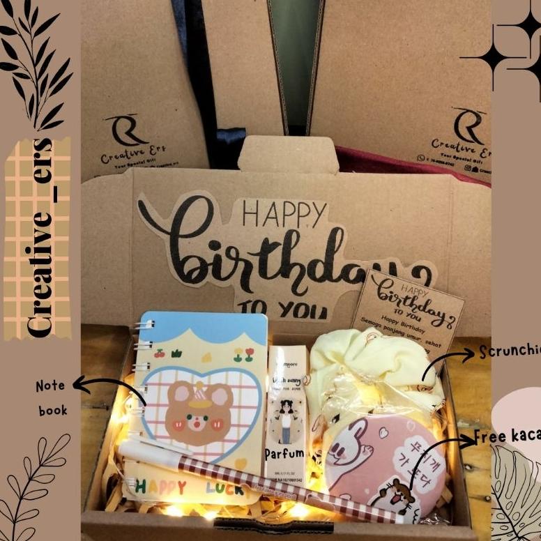 

MURAH Hampers Ultah/lebaran,(many free),get paper bag, custom gift card, hampers anniversary, Sempro, graduation,kado ultah cewekm Promo