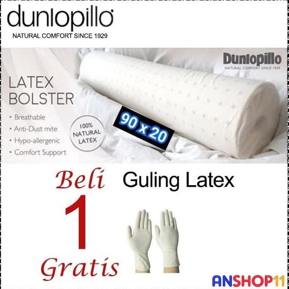 DUNLOPILLO GULING LATEX BOLSTER