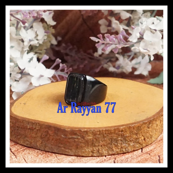 [Baru] Cincin Galih Kelor Jawa Asli Original - Kayu Galih Kelor Hitam Asli Terbatas