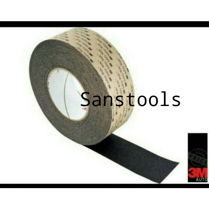 

✨Ready 3M Safety Walk 4 X 18M 610 Lakban Isolasi Anti Slip Selip Licin Asli Terbaru