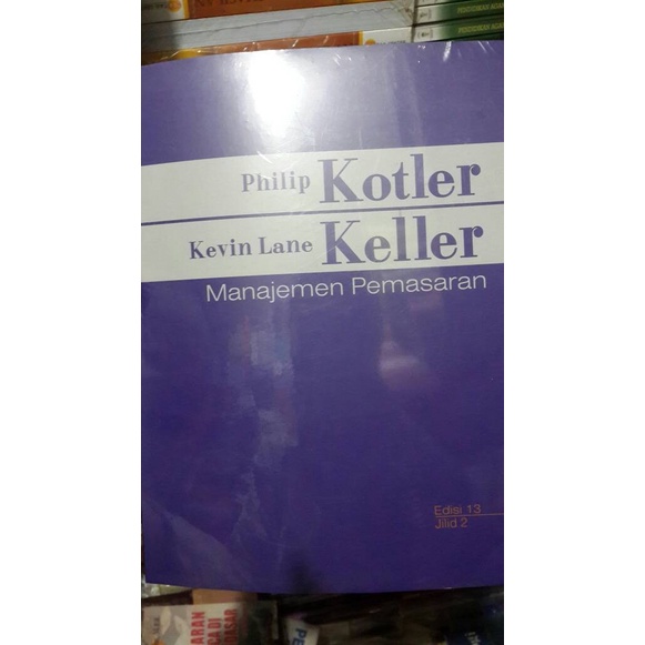 [COD] Manajemen Pemasaran Jilid 2 Kotler Ed 13 Erlangga Berkualitas