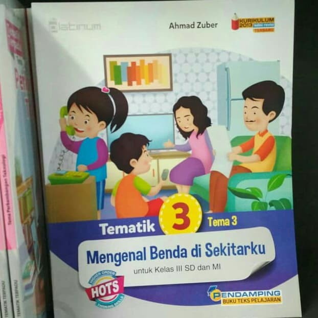 [New Ori] Paket Lengkap Buku Tematik Kelas 3 Sd Platinum - 8 Buku Berkualitas