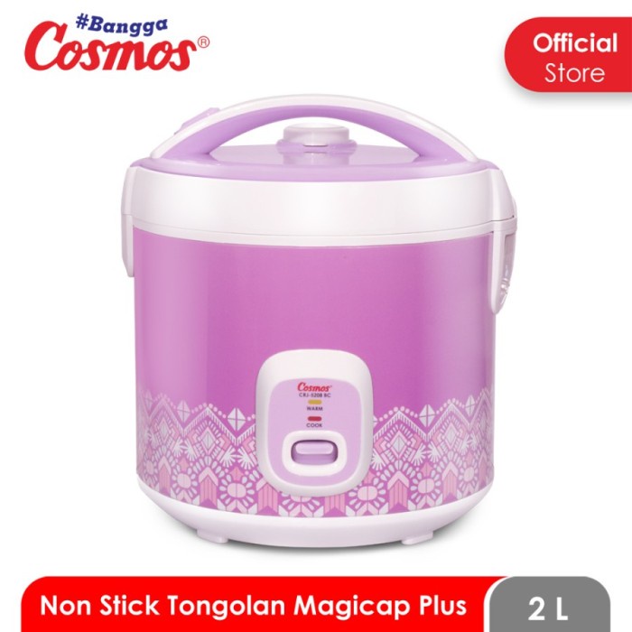 [New Ori] Cosmos Magic Com Rice Cooker 2 Liter Crj-5208Bc Crj5208 Bc Crj 5208Bc Diskon