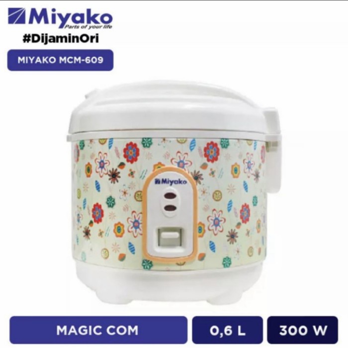 [New Ori] Mejikom Miyako Mini 06 Liter/ Mejikom Penanak Nasi Serbaguna Diskon