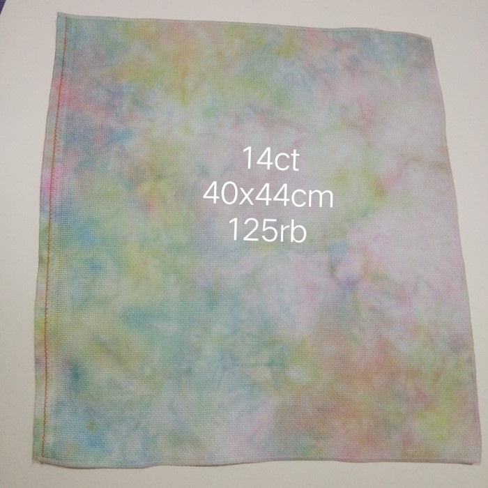 [Ori] Kain Aida Kristik Hand Dyed Jenn'S Fabric Diskon