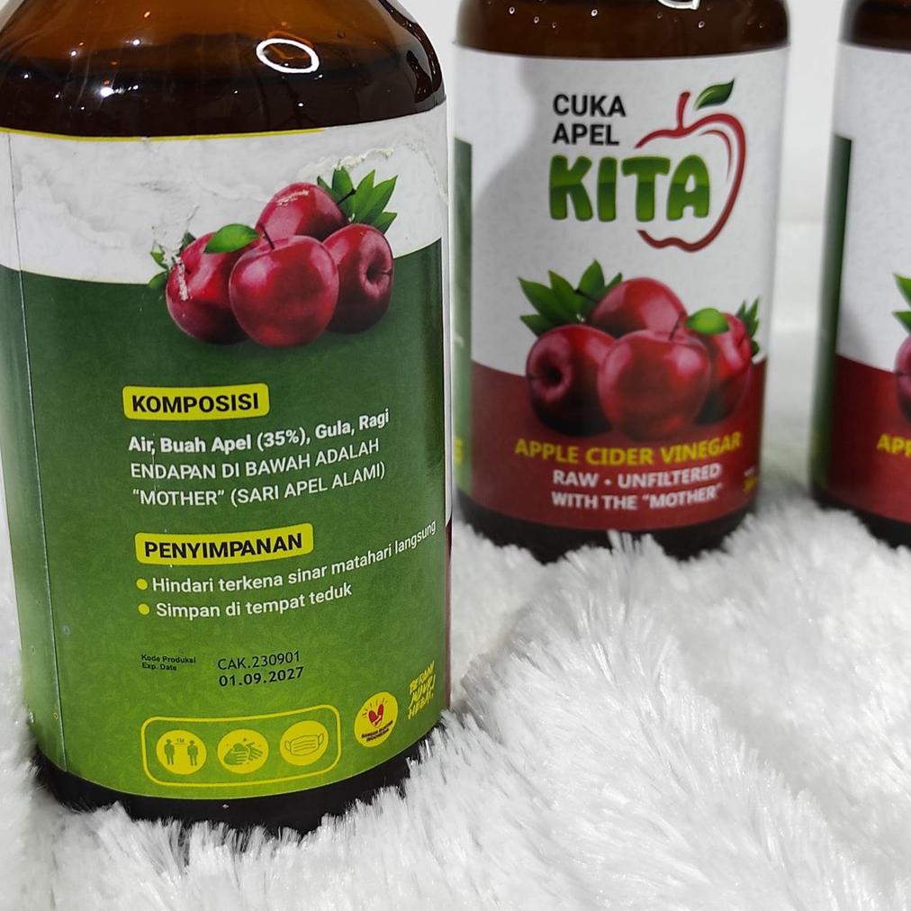 

Big Sale Cuka Apel Kita Asli Apple Cider Vinegar Ori ,,