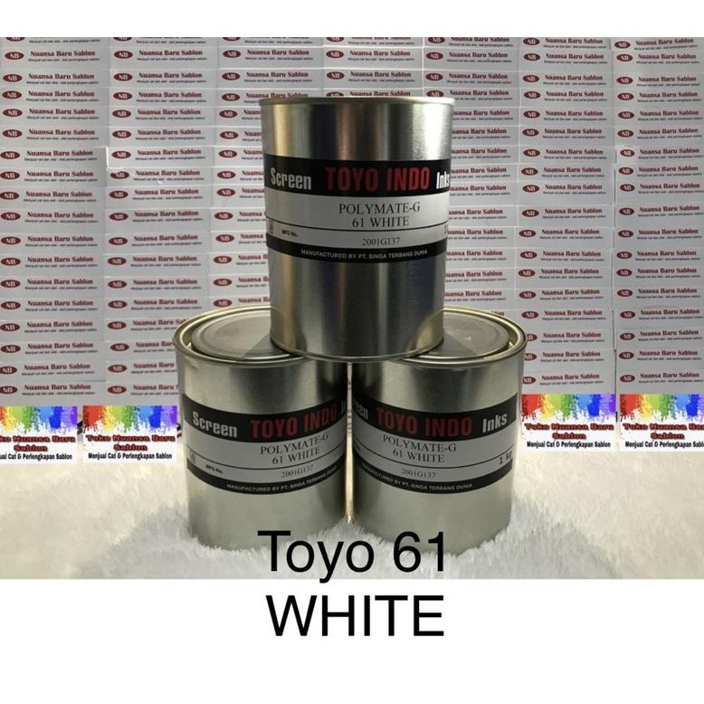 

Limited - TOYO INDO POLYMATE-G (Cat / Tinta Sablon Plastik) (BERAT 1 KG) ,,