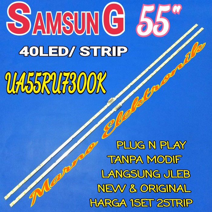 [Ori] Lampu Bl Backlight Led Tv Samsung Ua55Ru7300K 55 In Ua55Ru7300 Terbaru