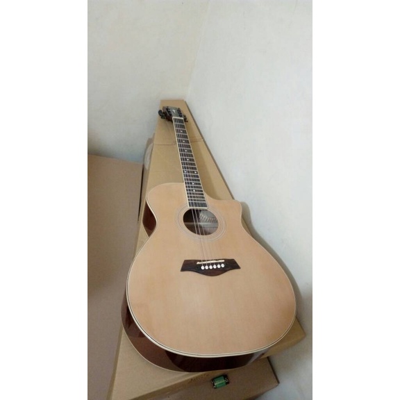 [Original] Gitar Akustik Taylor Natural Siprus Limited