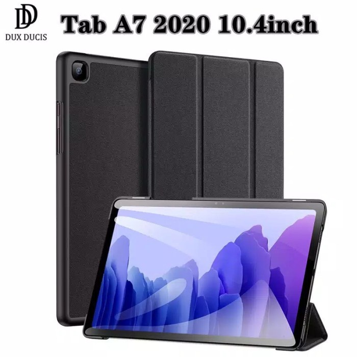 [Original] Case Samsung Tab A7 Lte 2020 10.4 Inch Flip Cover Book Casing Tab A7 Terbaru