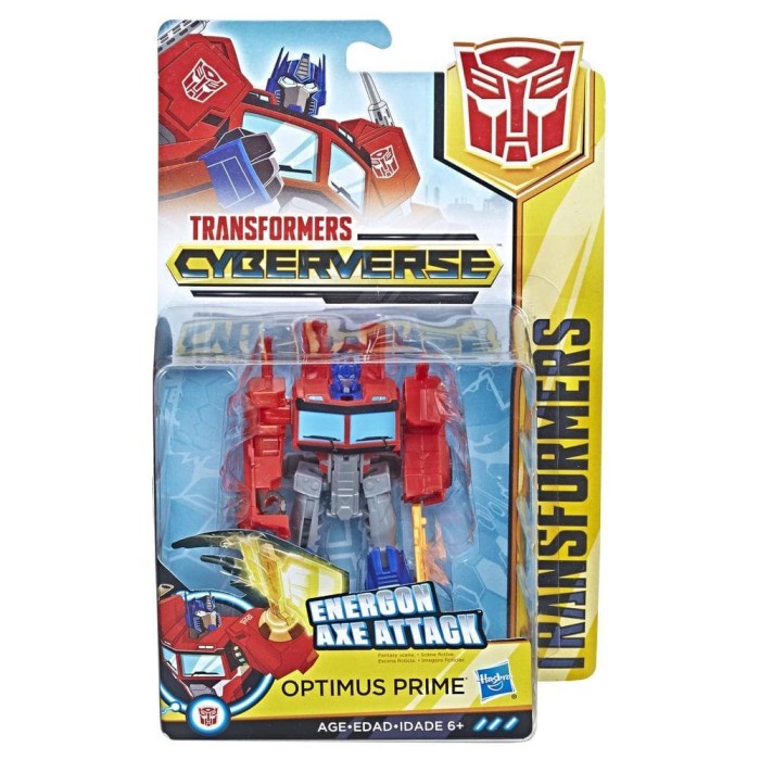 ✅Baru Transformers Cyberverse Warrior Class Optimus Prime Bcie1901 Diskon