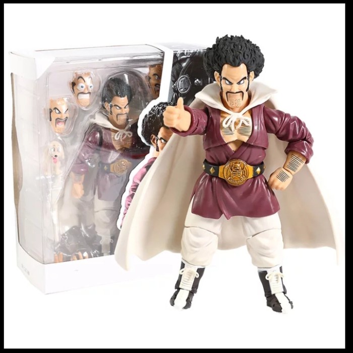✅Baru Shf Dragon Ball Super Hercule Mr Satan Kws Figure Terbatas