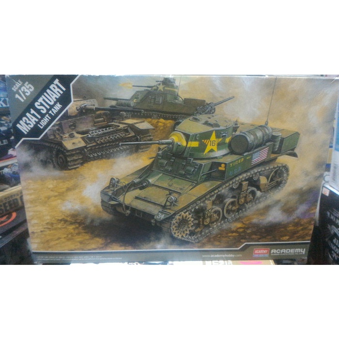 ✅COD M3A1 Stuart Light Tank Academy 1/35 Berkualitas