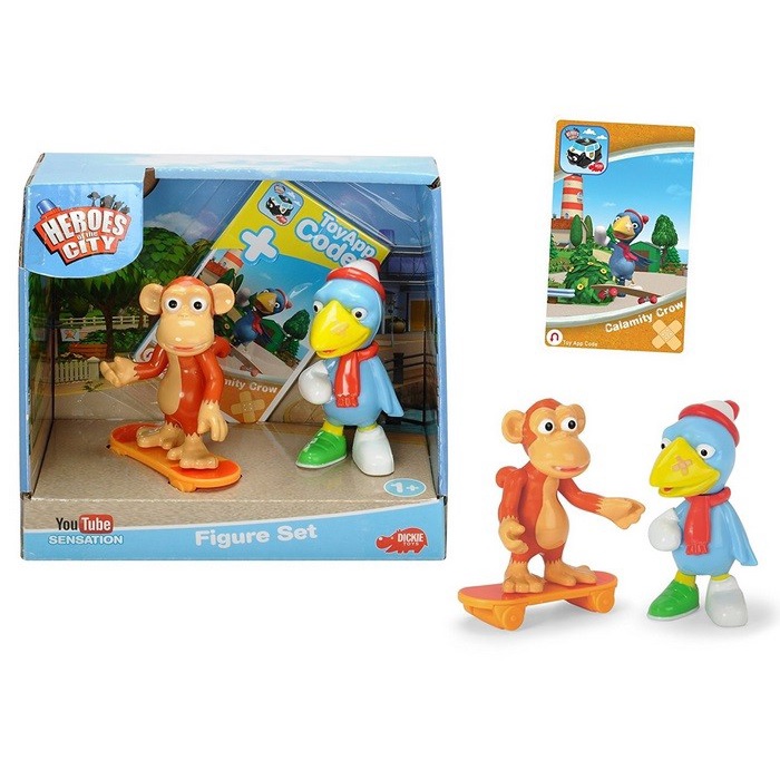 ✅COD Mainan Koleksi Dickie Toys Heroes Of The City Youtube Sensation Figure Terbatas